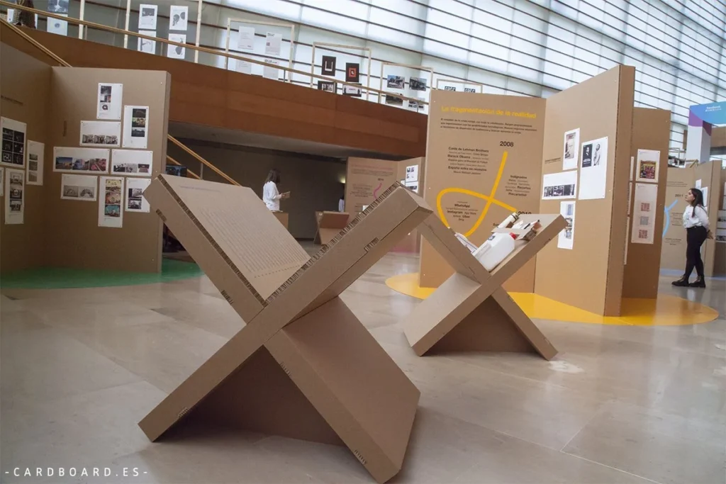 stands de carton para exposicion