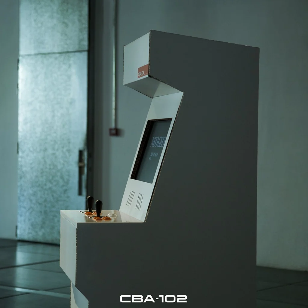 maquina-recreativa-de-cartón-arcade-ecológica-personalizable