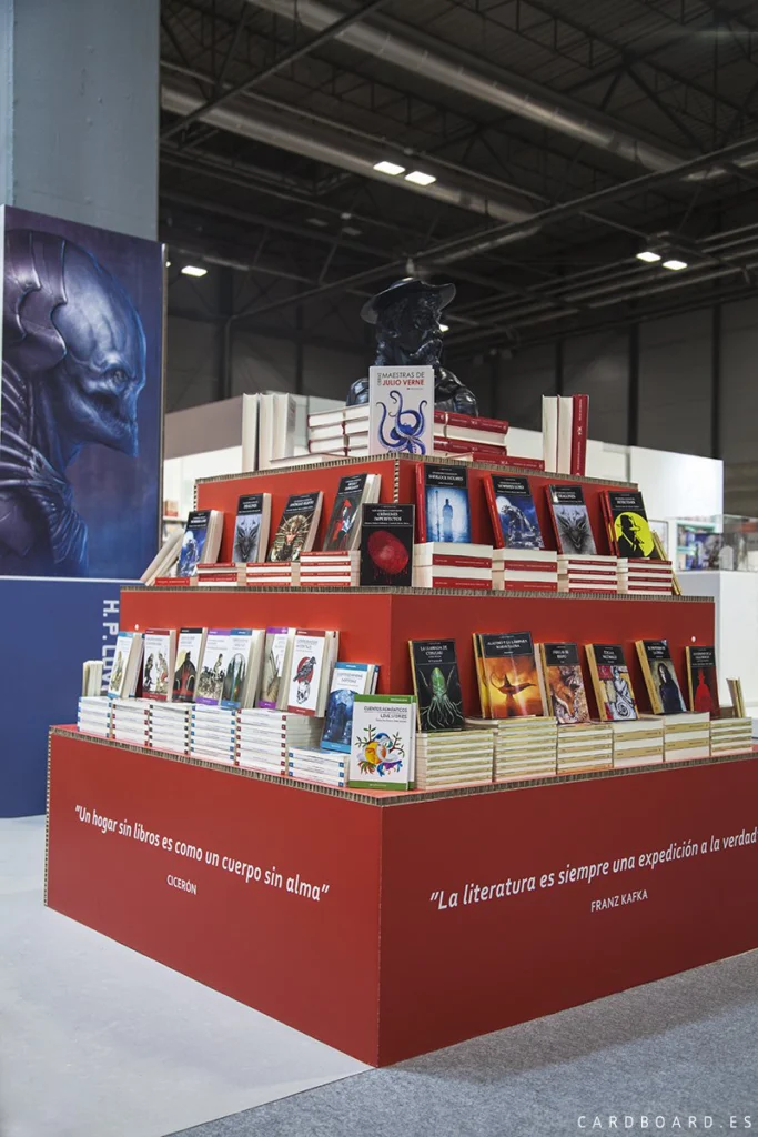 stand-de-cartón-para-libros-expositor-personalizado